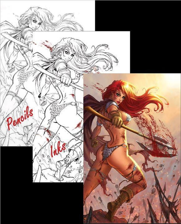 RED SONJA #19 DAWN MCTEIGUE OPTIONS