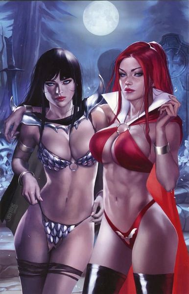 VAMPIRELLA THE DARK POWERS #4 JOSH BURNS