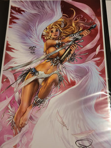 11X17 SIGNED PAOLO PANTALENA PENNY FOR YOUR SOUL PRINT