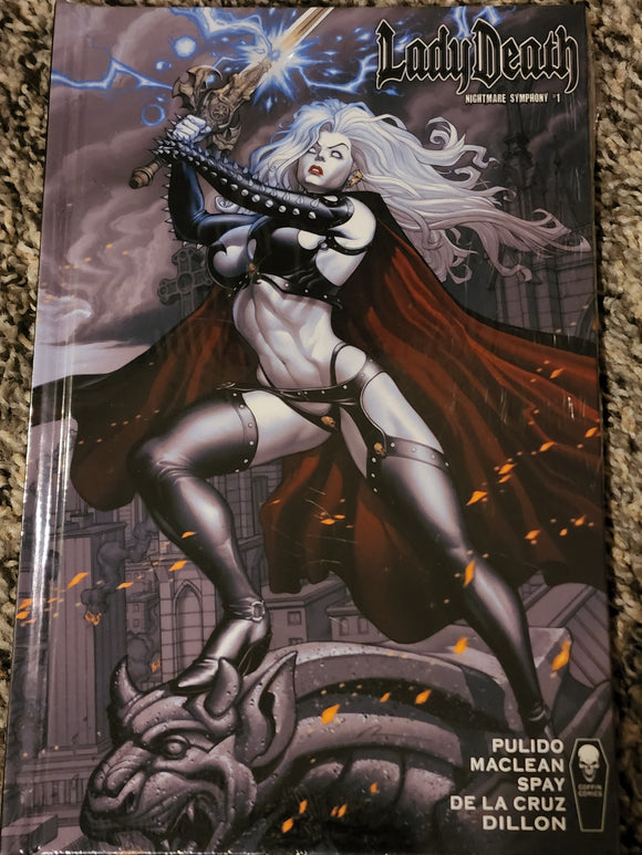 LADY DEATH NIGHTMARE SYMPHONY #1 HARD COVER EDITION HC