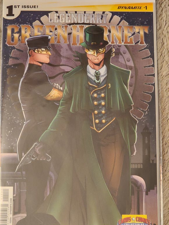 LEGENDERRY GREEN HORNET #1 CARD & COLLECTIBLE EXCLUSIVE