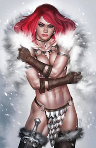 INVINCIBLE RED SONJA #5 JOSH BURNS LTD 500 COA