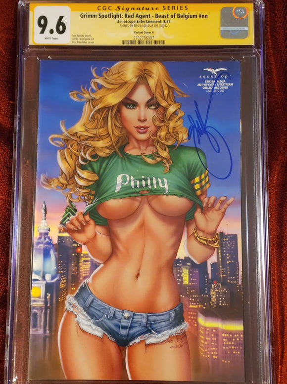 ZENESCOPE PHILLY LIVE STREAM LTD 250 COPIES SIGNED BY EBAS 9.6 CGC SS