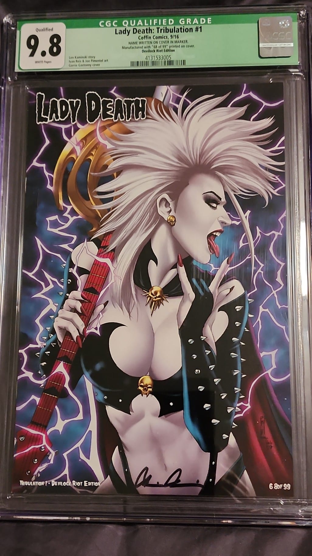 アメコミリーフ Lady Death #1 CGC 9.8 アメコミリーフ Lady Death #1 CGC 9.8 本｜洋書