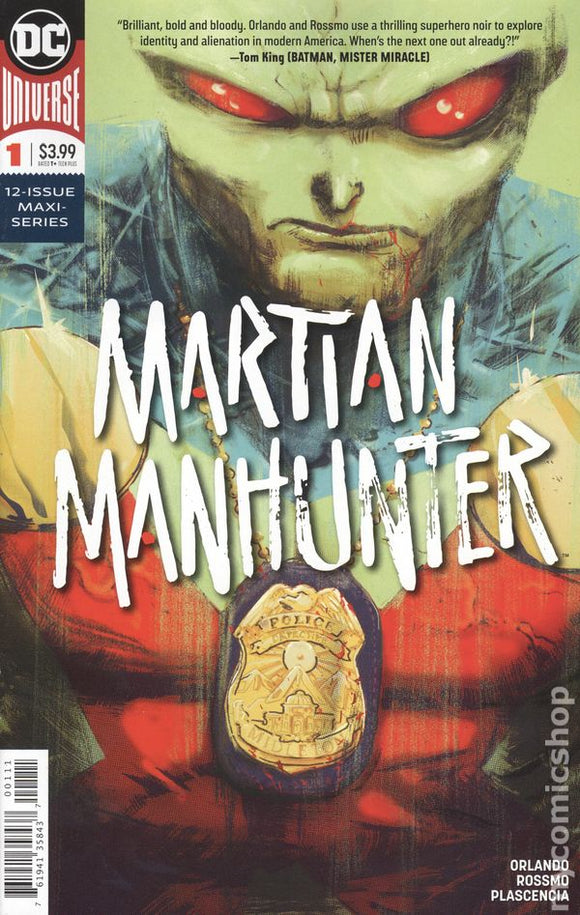 MARTIAN MANHUNTER #1 DC COMICS