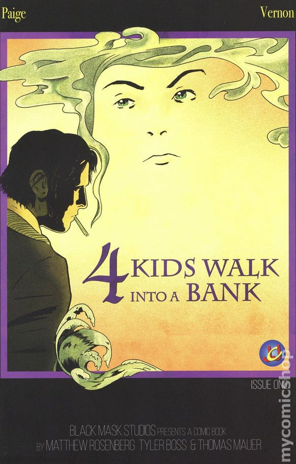 4 Kids Walk Into a Bank #1 Jesse James Exclusive (2016 Black Mask)