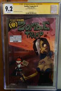 ZOMBIE TRAMP #V2 #1 CGC 9.2 DAN MENDOZA