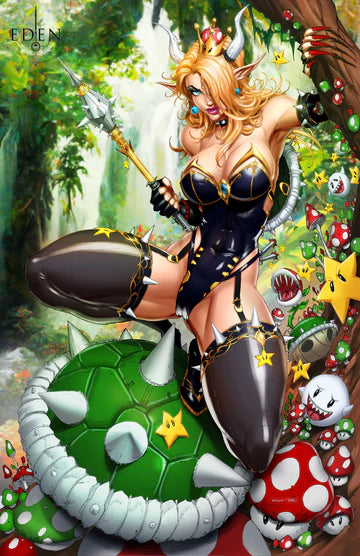 DAUGHTERS OF EDEN #1 BOWSER COSPLAY JAMIE TYNDALL