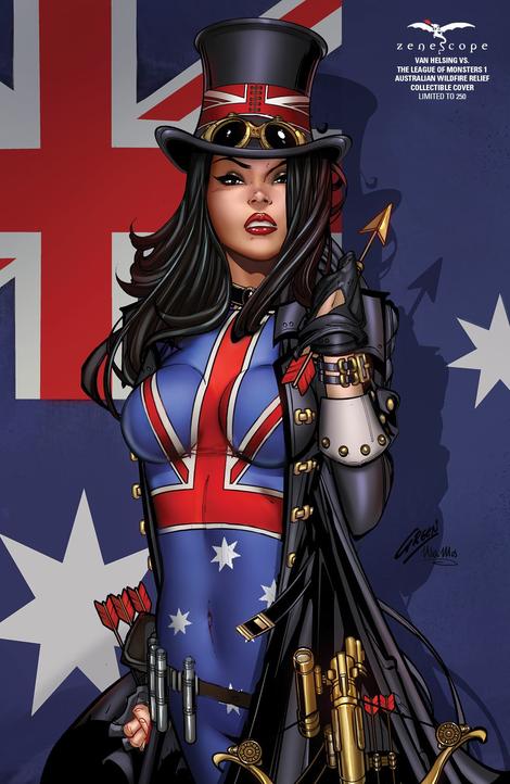 van helsing monsters Van Helsing vs. The League of Monsters #1 - Cover L
