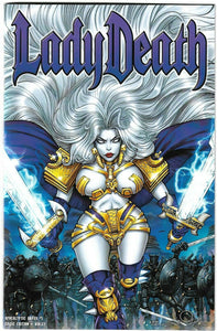 LADY DEATH APOCALYPTIC ABYSS BLUE CHASE VARIANT LTD 66 COPIES WALTER SIMONSON