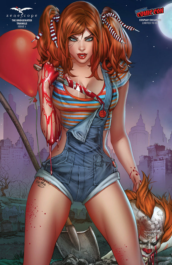 GRIMM FAIRY TALES PENNYWISE COSPLAY CONNECTING VARIANTS NYCC EBAS