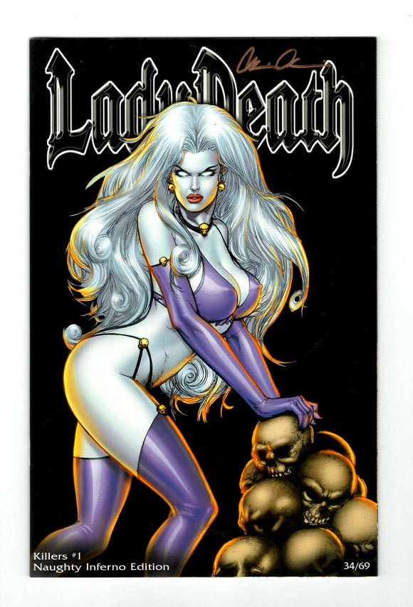 LADY DEATH KILLERS#1 NAUGHTY INFERNO LTD 69 SIGNED