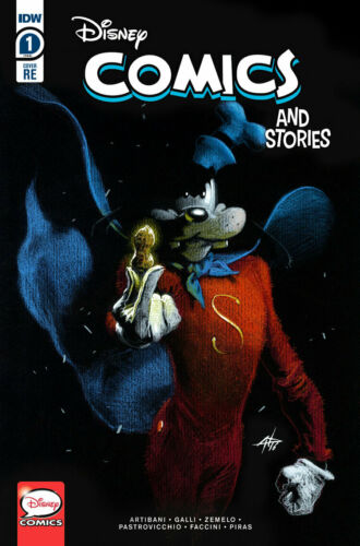 Disney Comics and Stories #1 Gabriel Dell'Otto Goofy Trade Dress LTD 999