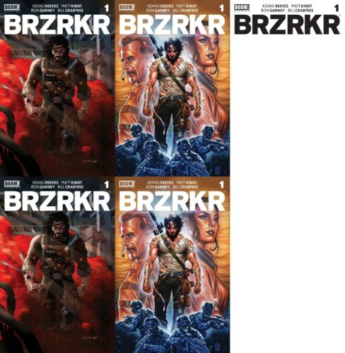 BRZRKR #1 ALL 5 STANDARD COVERS