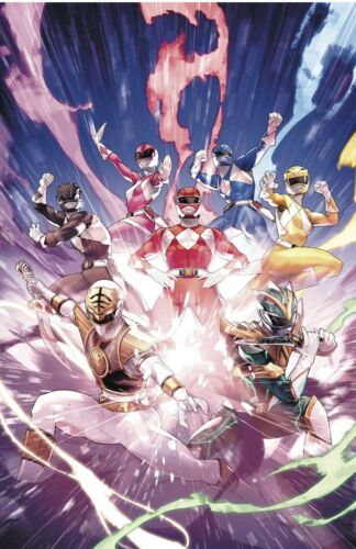 MIGHTY MORPHIN POWER RANGERS #55 JAMAL CAMPBELL 1:25 RATIO COVER