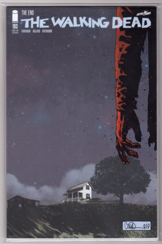 THE WALKING DEAD #193 SDCC FINAL ISSUE FIRST PRINT