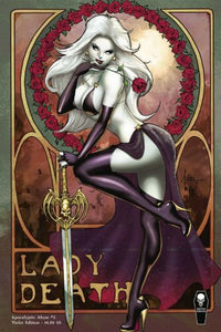 LADY DEATH APOCALYPTIC ABYSS #2 VIOLET EDITION