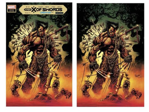X OF SWORDS #1 KYLE HOLTZ TRADE & VIRGIN SET