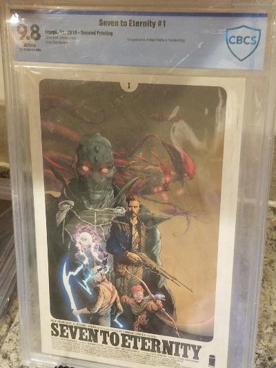 SEVEN TO ETERNITY #1 FIRST PRINT 9.8 CBCS