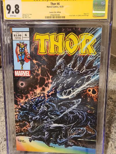 THOR #6 KYLE HOLTZ TRADE EXCLUSIVE 9.8 CGC SS