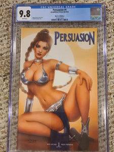 PERSUASION CHAPTER 1 NATHAN SZERDY SLAVE LEIA CGC OPTIONS TRADE, VIRGIN, SHEER, TOPLESS